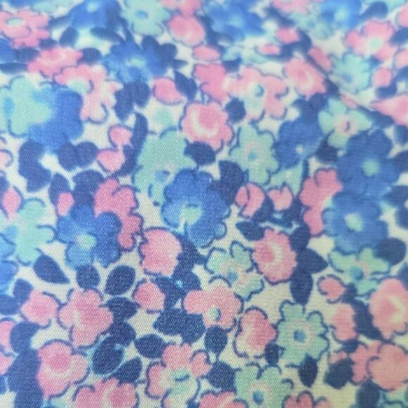 Floral Blue Ruffle Swimsuit - Picture 3 of 6